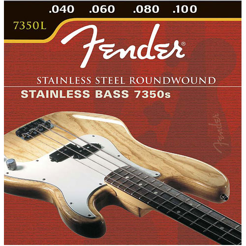 Fender 펜더<br>Stainless Bass 7350s (7350L)<Br>Gauges: .040, .060, .080, .100