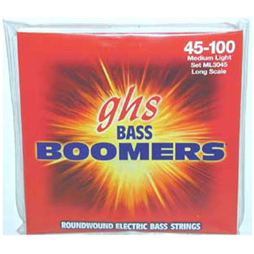 ghs<br>4-String Bass Boomers<br>Standard Long Scale<br>ML3045