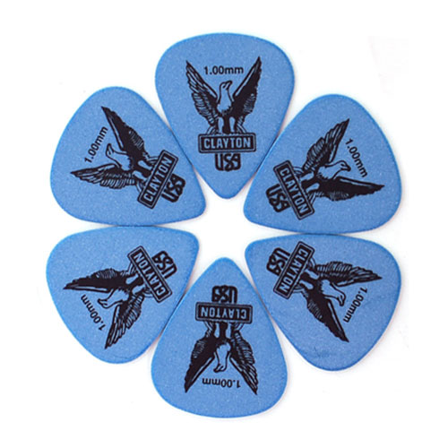 Clayton Delrin XLStandard pick 1.00mm
