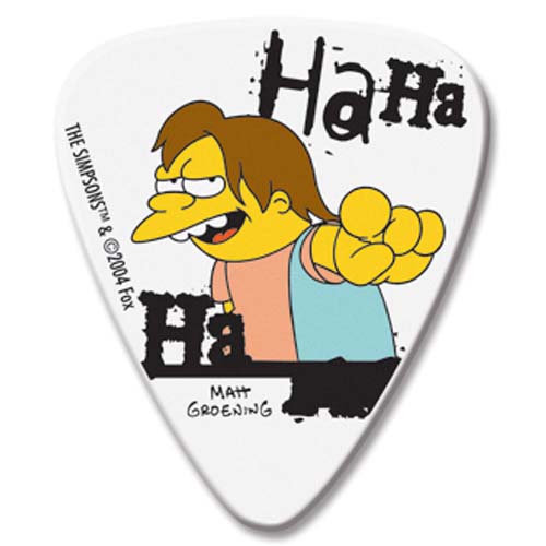 Grover Allman<br>The Simsons<br>Nelson Ha Ha