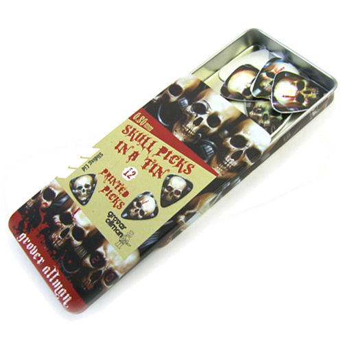 Grover Allman SKULL PICKS 해골 피크 (고급케이스 포함)