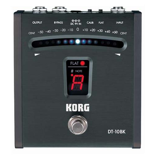 Korg DT-10 BR 기타 튜너 (풋페달)