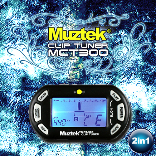 Muztek MCT-300<BR>클립형 튜너<BR>