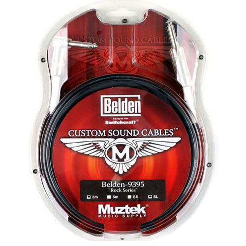 Rock Series Belden9395 <br>기타&베이스케이블3m(CSR300SL)