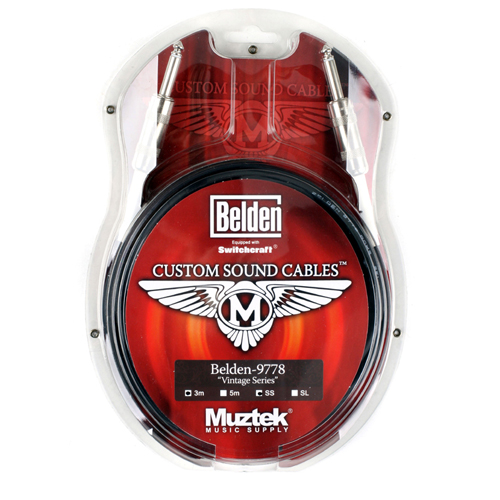 Vintege Series Belden9778 <BR>기타&베이스케이블3m(CSV300SS)