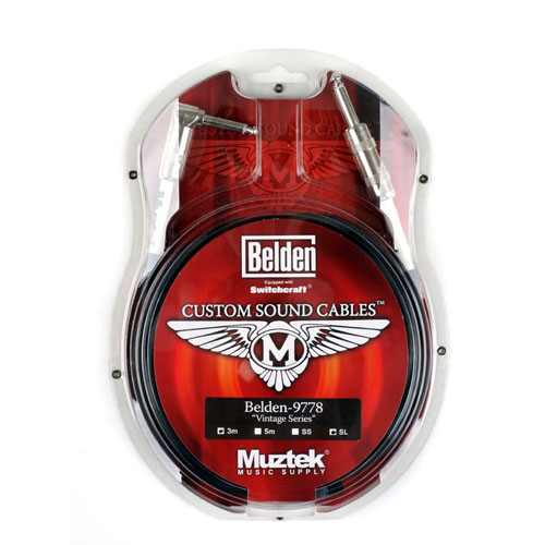 Vintege Series Belden9778<BR>기타&베이스케이블3m(CSV300SL)