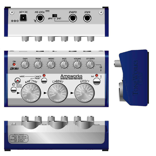 Korg Ampworks G 기타 이펙터