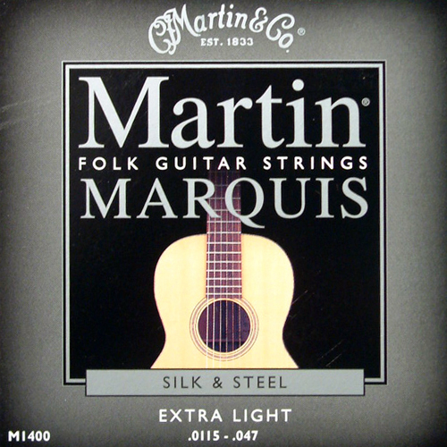 Martin Folk<br>MARQUIS SILK & STEEL<BR>EXTRA LIGHT<br>M1400